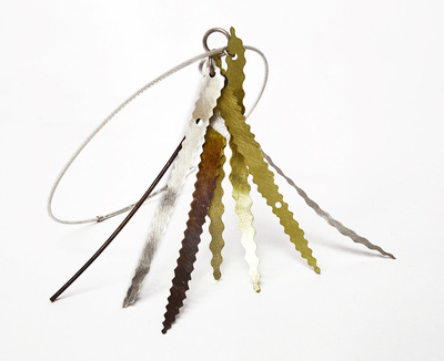 moon and sun feather necklace