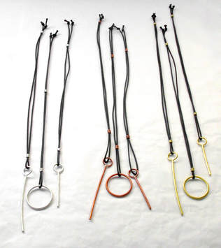 Circle and Stick Pendants - groups