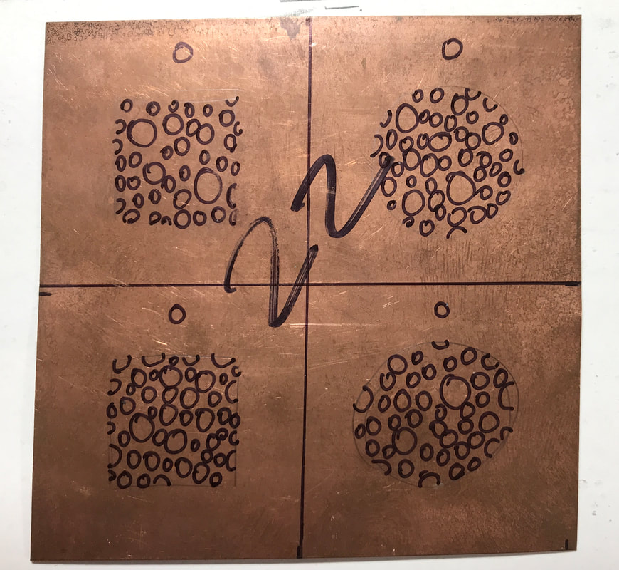 sketches on copper