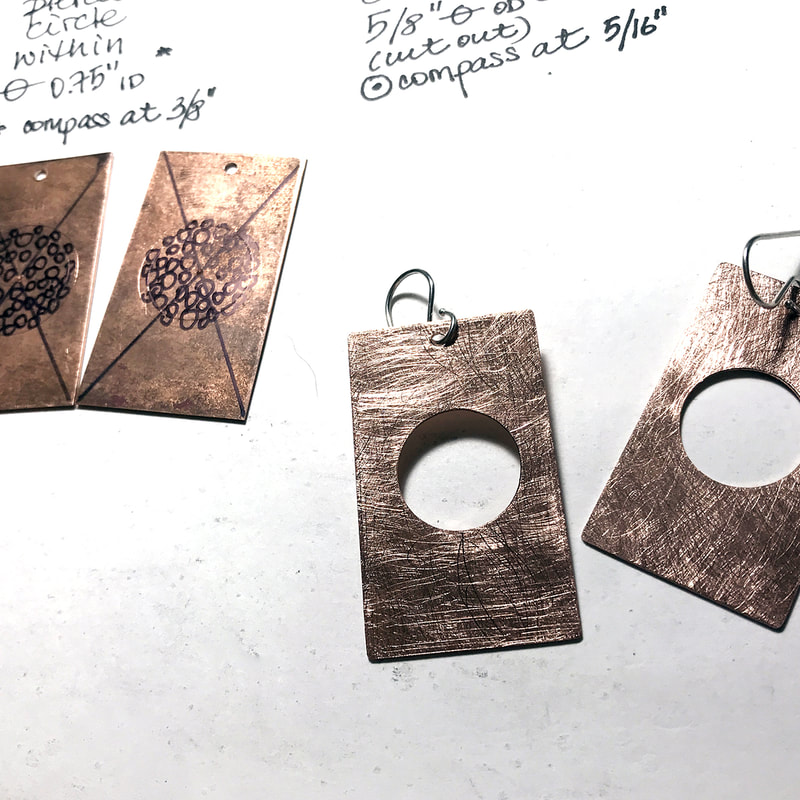 Pierced-Rectangle-Earrings-copper-in-progress