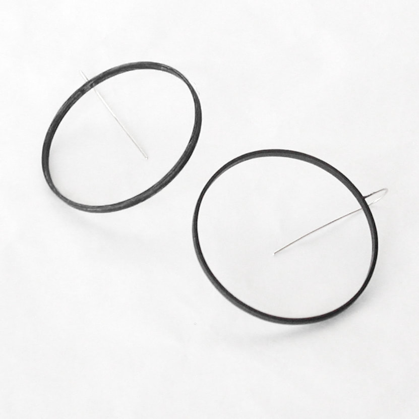 the big circles in black brass