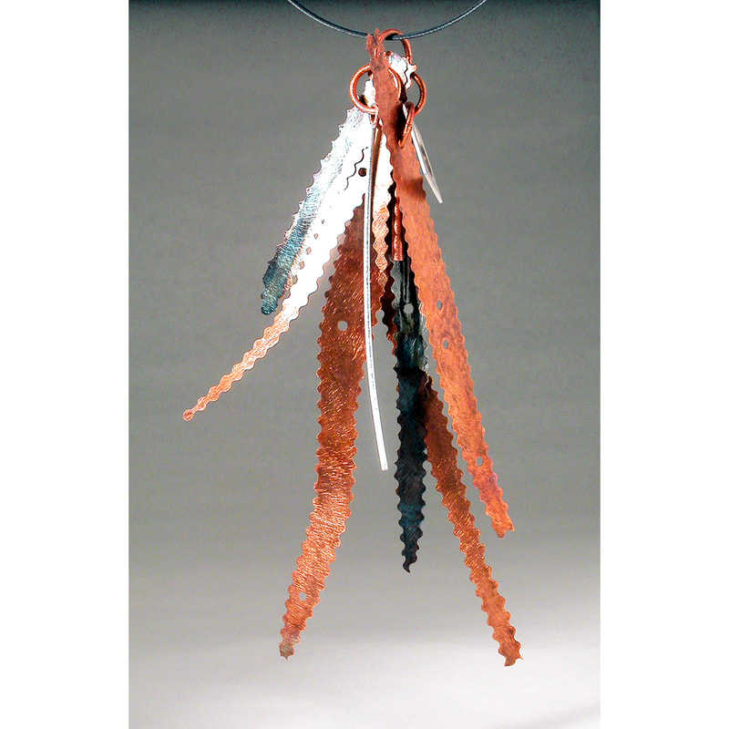 Triple Martini - Stirring Stick Pendant by Emanuela Aureli