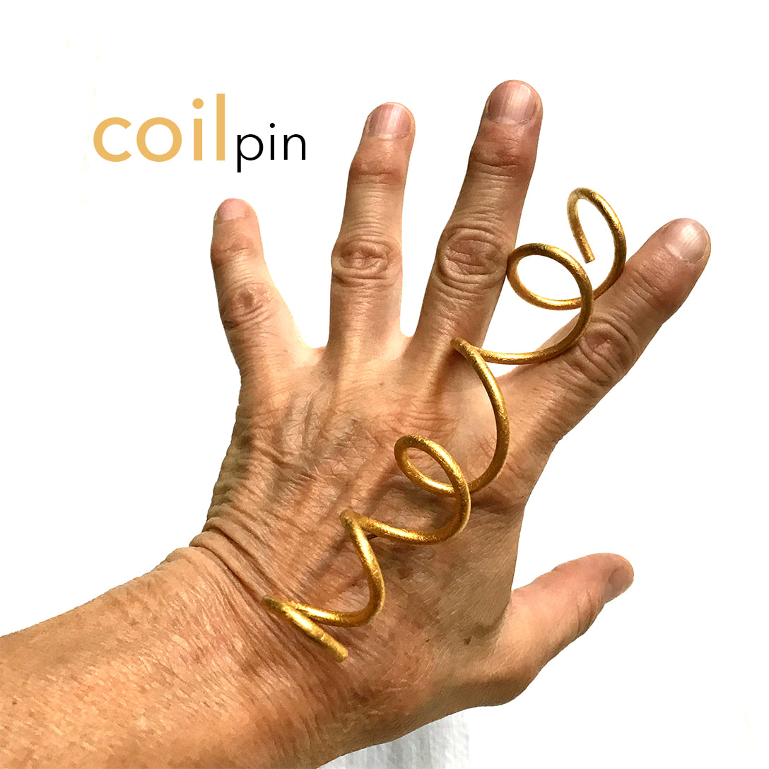Coil pin