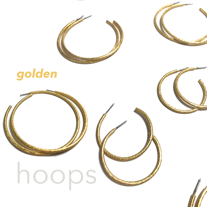 Hoops - vermeil size selection