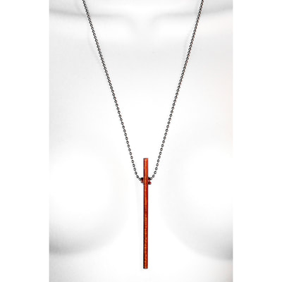 martini dry - stirring stick copper pendant